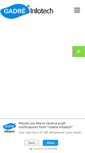 Mobile Screenshot of gadreinfotech.com